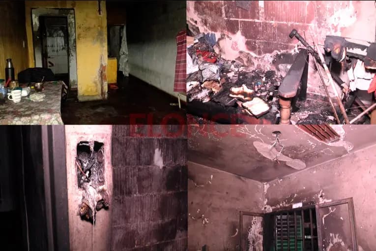 Un incendio destruyó una vivienda en Paraná, un niño fue internado y piden ayuda para la familia - imagen de origen