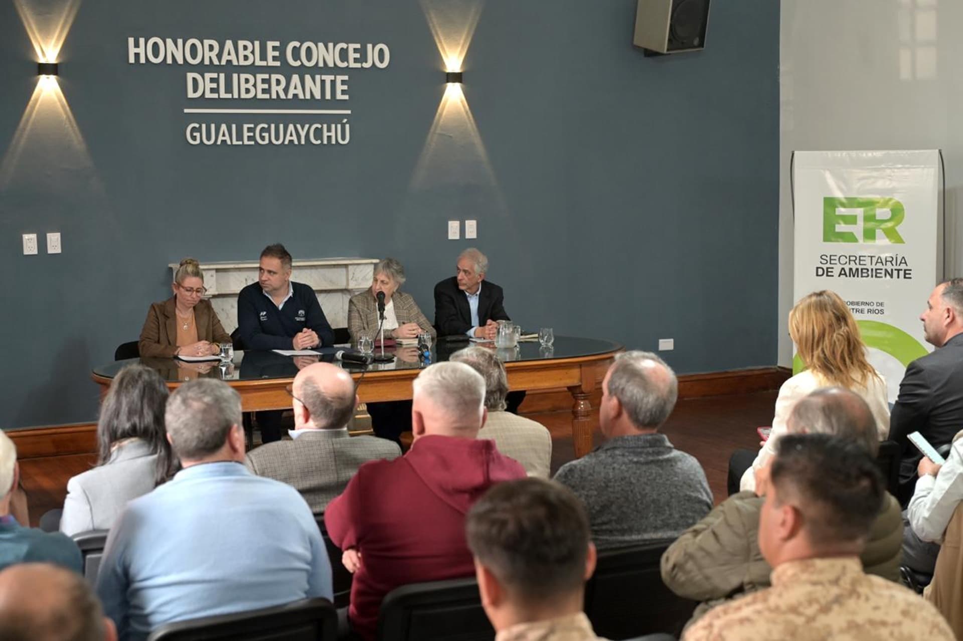 Se constituyó la Asamblea Plenaria y el Comité Ejecutivo de la Cuenca del Río Gualeguaychú - imagen del Gobierno de Entre Rios