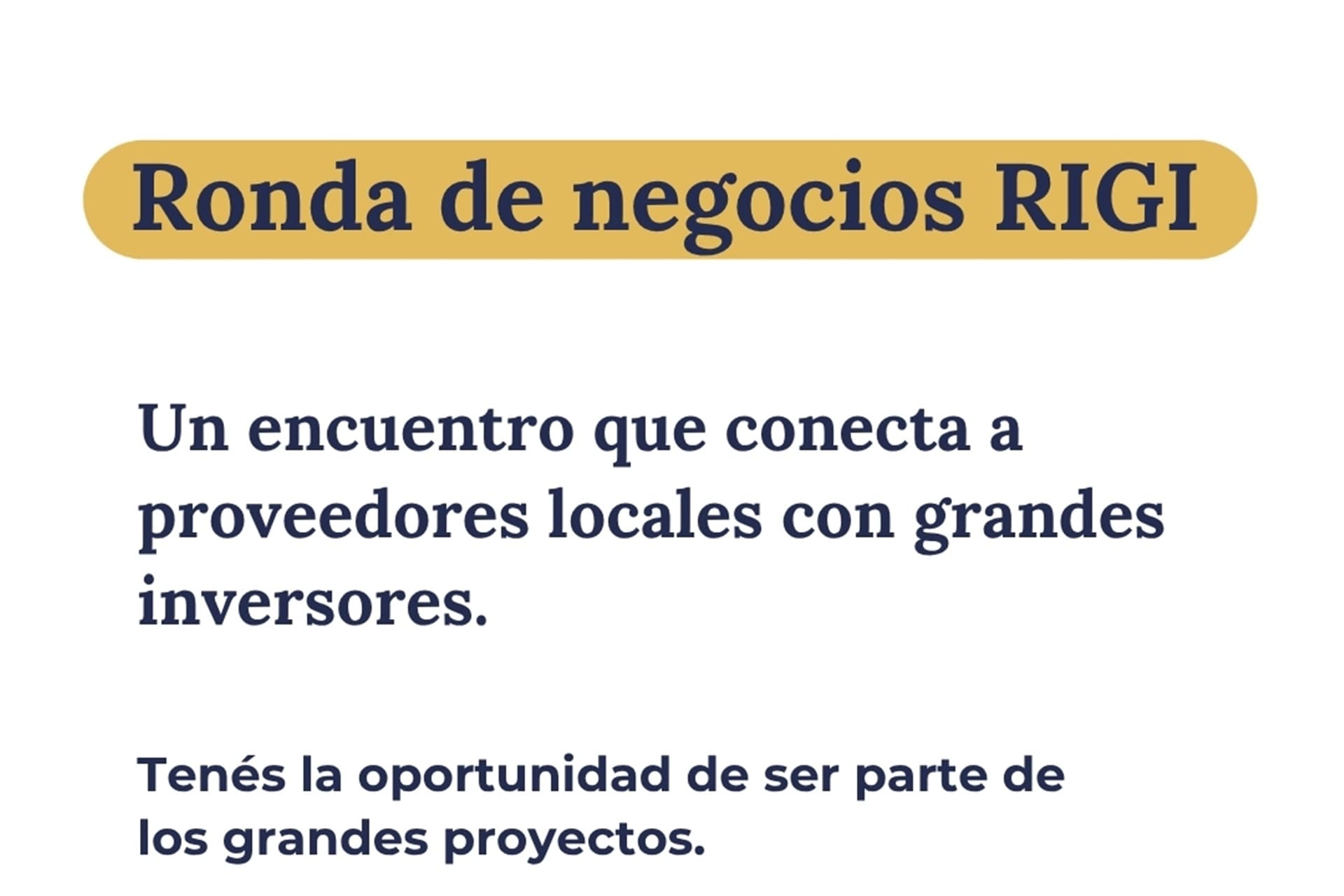Empresas entrerrianas podrán participar de una ronda de negocios del RIGI - imagen del Gobierno de Entre Rios