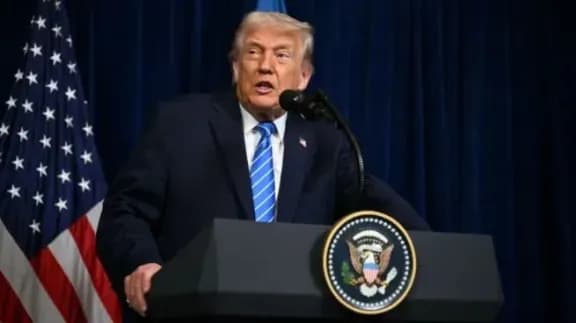 Trump, en su discurso en la ONU, amenaza con "aniquilar" a Irán y defiende su gestión de los conflictos mundiales - imagen de origen
