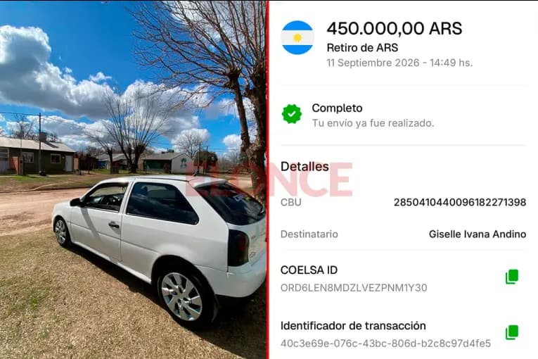 Estafa por Marketplace: quiso comprar su primer auto y perdió $5 millones - imagen de origen