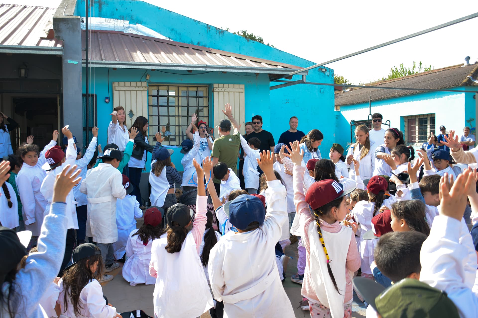 CrecER llegó a Victoria con controles de salud, deporte y actividades para los niños - imagen del Gobierno de Entre Rios
