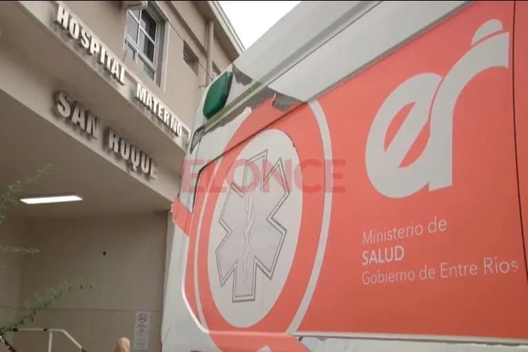 Un bebé sufrió fractura de cráneo tras un choque y fue derivado de urgencia a Paraná - imagen de origen
