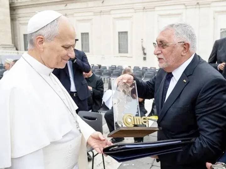El Presidente de CAME visitó al papa León XIV y le informó sobre la situación de las pymes - imagen de origen