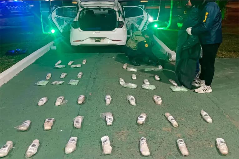 Valuaron en dos millones de dólares al cargamento de drogas sintéticas incautado en Entre Ríos - imagen de origen
