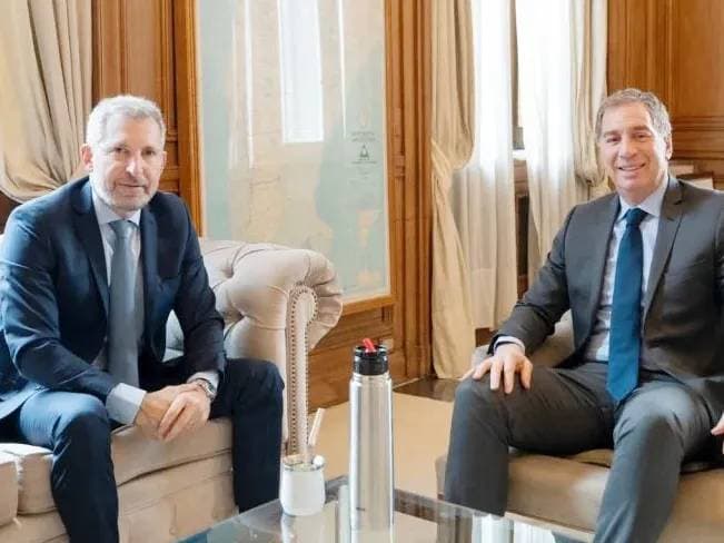 Frigerio llevó a la Casa Rosada el reclamo para terminar la planta potabilizadora de Concordia - imagen de origen