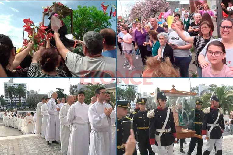 La Virgen del Rosario recorrió Paraná durante más de siete horas: fe, emoción y conmovedoras historias - imagen de origen