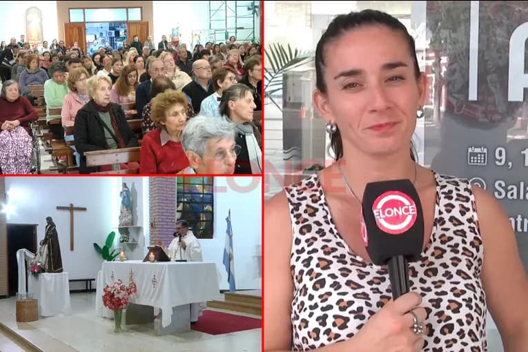 Una misa unió en oración a la comunidad paranaense por la recuperación de la periodista Bárbara Brunetti - imagen de origen