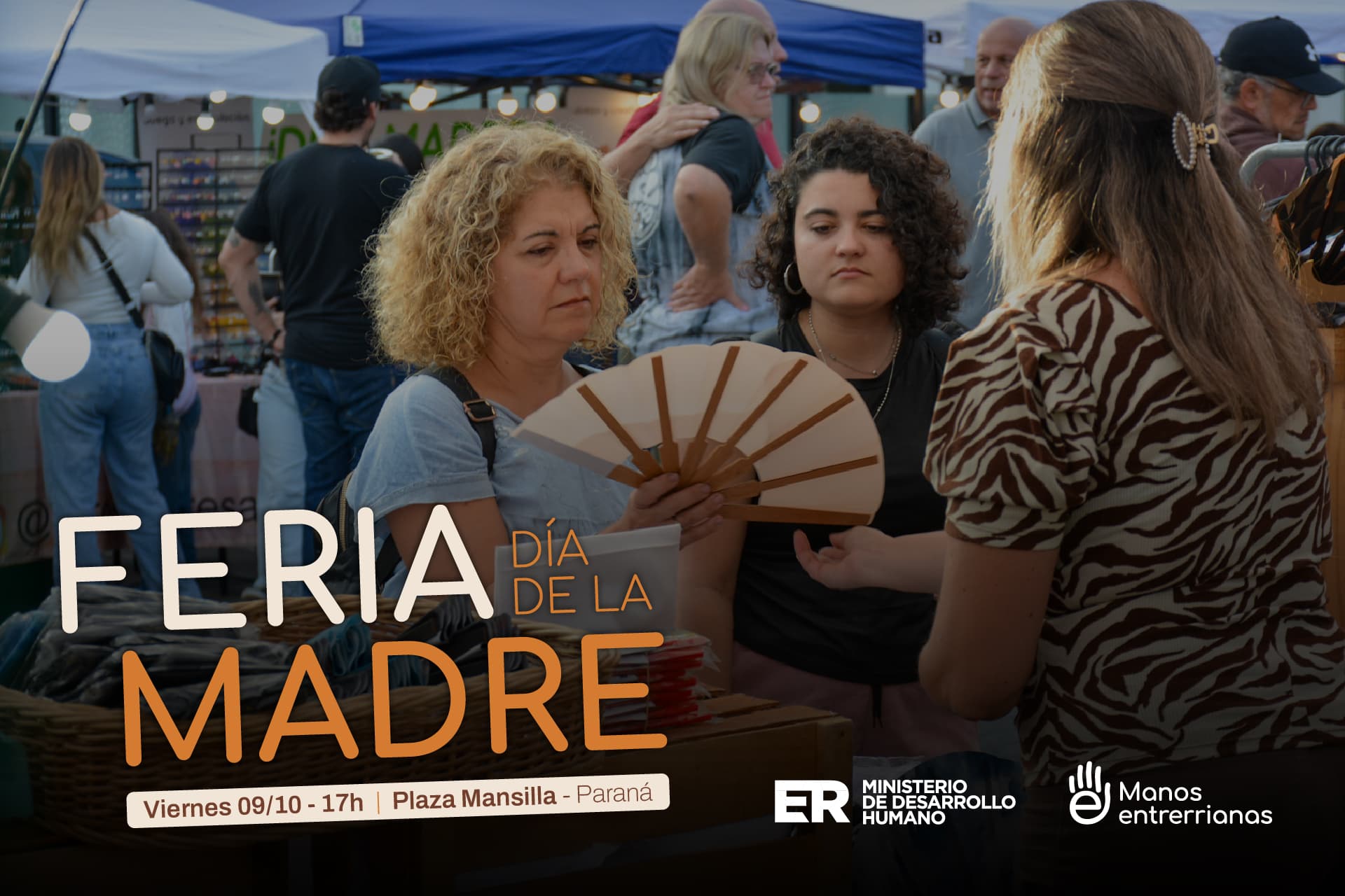 Una nueva Feria de Manos Entrerrianas invita a elegir regalos para el Día de la Madre - imagen del Gobierno de Entre Rios